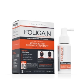 Foligain Trioxidil i Minoxidil 5% dla mężczyzn łysienie androgenowe 