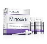 Foligain P2 2% Minoxidil dla kobiet przeciw wypadającym włosom 3x60ml